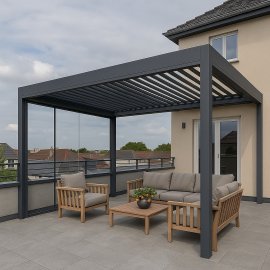 Rolling Roof Pergola Tente