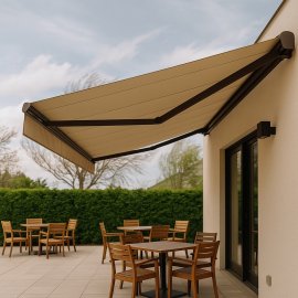 Mafsallı Balkon Tentesi Manuel